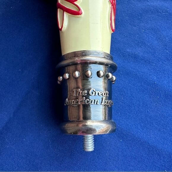 Budweiser - The Great American Lager Large Beer Tap Handle 12.5" - Picture 9 of 9